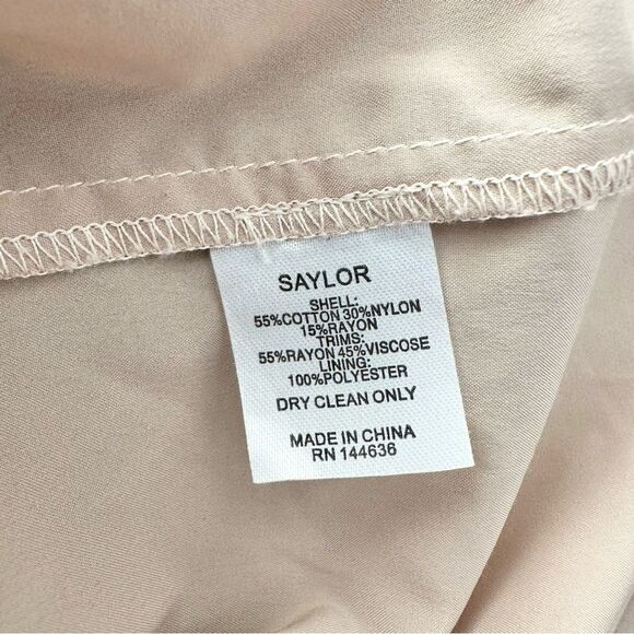 Saylor Ren Lace Mini Dress in Black Size Medium - Picture 9 of 9